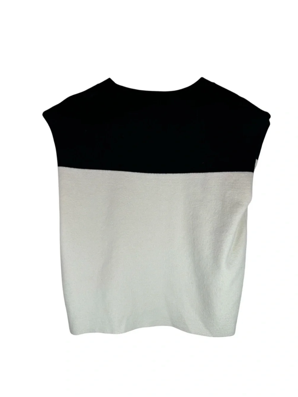 Maeve by Anthropologie The Noah Muscle Tank Size XS Black white Capsule sweater